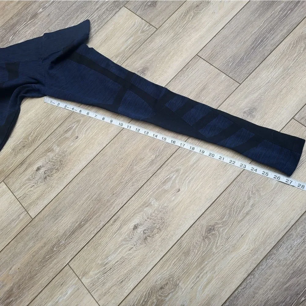 Nux Rochester leggings black and dark navy blue xs